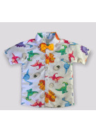 CAMISA DINOSSAURO BRANCA  TAM. P, G
